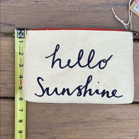 Joules Red Sun Cosmetic Case NWT - Picture 8 of 8